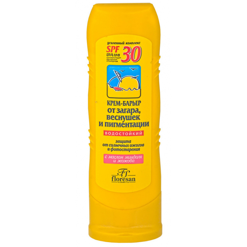 

Floresan Крем-барьер от загара, веснушек, пигментации SPF 30 125 мл