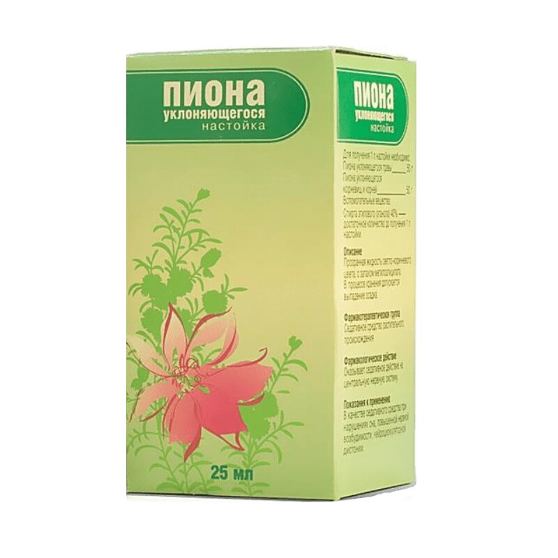 Изображение товара Пиона уклоняющегося настойка 25 мл