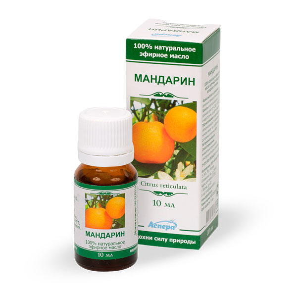 Аспера Эфирное масло Мандарин 10 мл natures breath эфирное масло чайного дерева 8