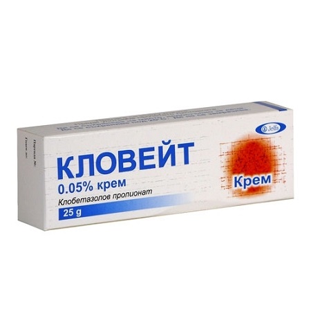 Изображение товара Кловейт 0,05 % крем для наружного применения 25 г