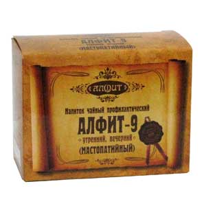 Изображение товара Алфит-9 Мастопатийный утро+вечер брикеты для настоя 2 г 60 шт