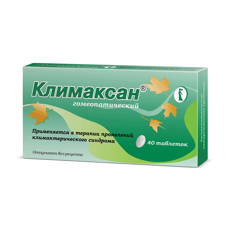 

Климаксан гомеопатический таблетки 40 шт