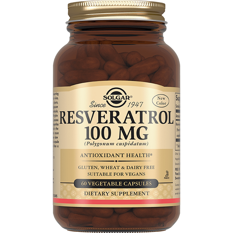 Изображение товара Ресвератрол капсулы 100 мг 60 шт для защиты организма и омоложения
