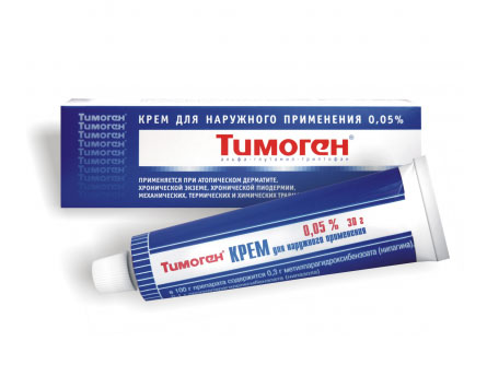Изображение товара Тимоген 0,05% крем для наружного применения 30 г
