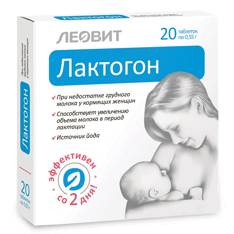 

Леовит Лактогон таблетки 20 шт