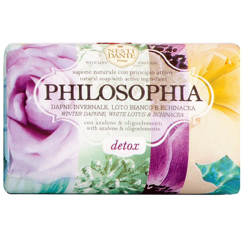 Nesti Dante Философия Мыло детокс - глубокое очищение 250 г nesti dante мыло philosophia cream