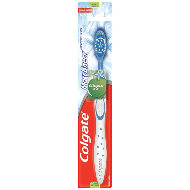 Зубная щетка Colgate Макс Блеск средняя