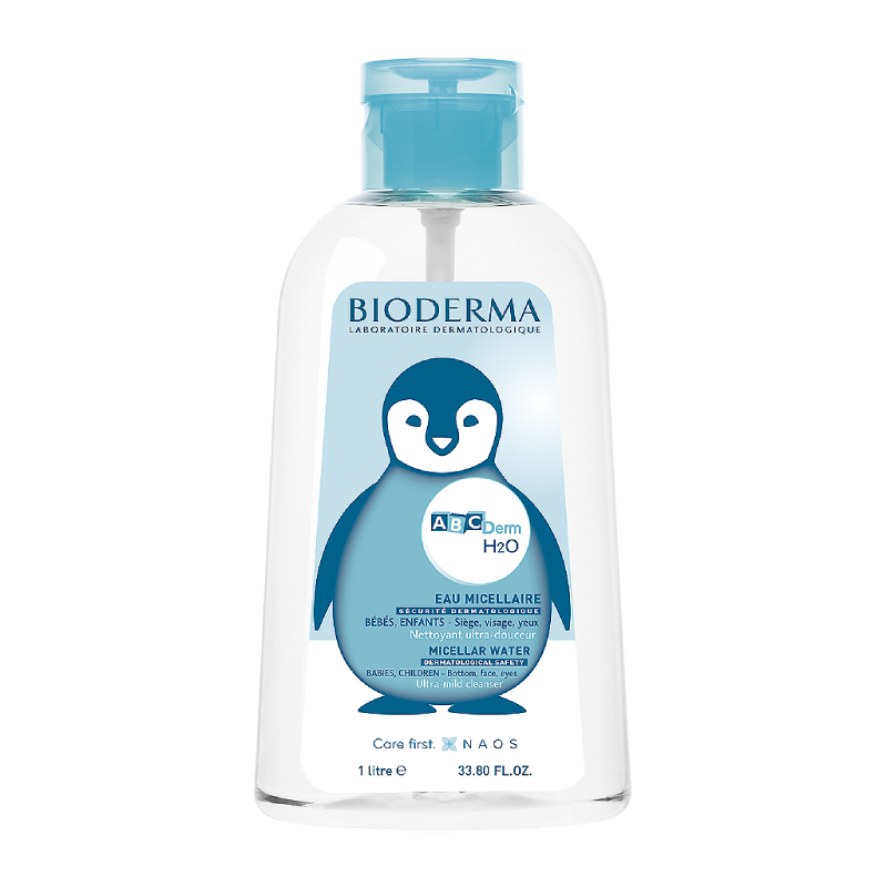 Bioderma АВСДерм Н20 раствор мицелловый 1л