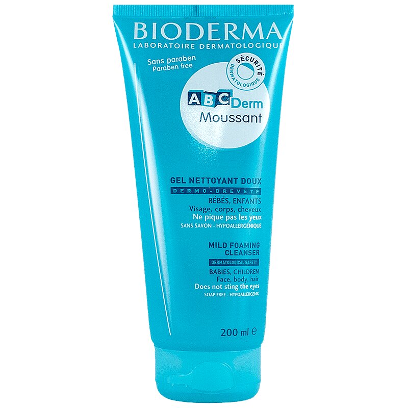 Bioderma АВСДерм мусс 200 мл premium мусс с секретом улитки secret cleanser homework 155 мл