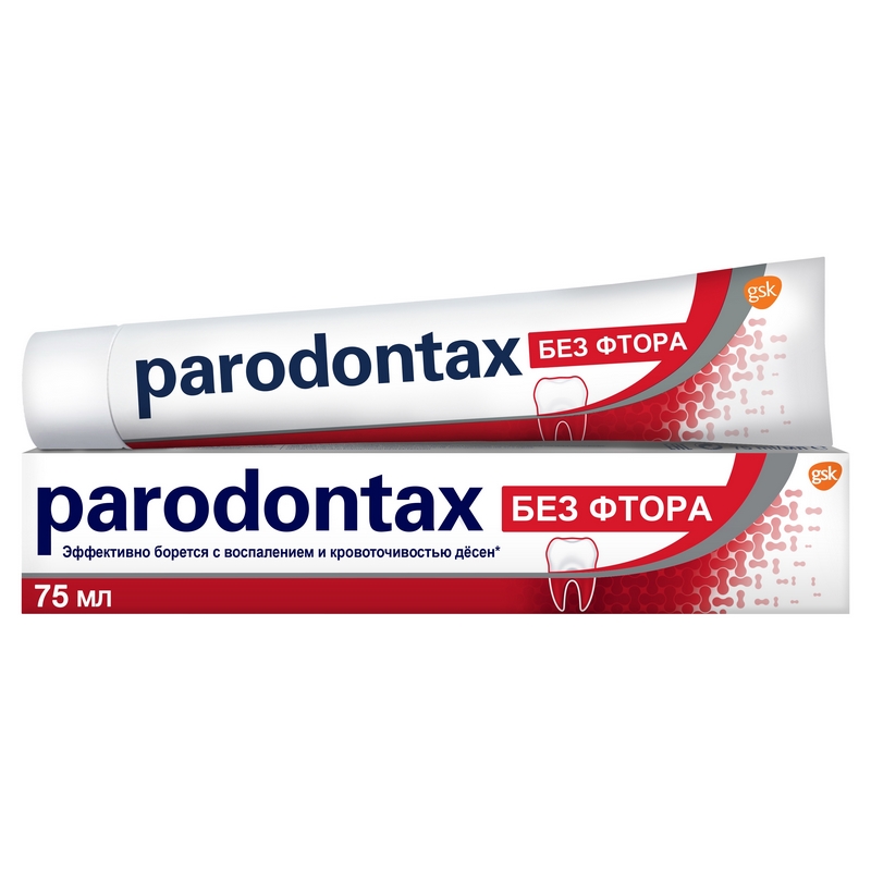 Изображение товара Parodontax Зубная паста без фтора 75 мл