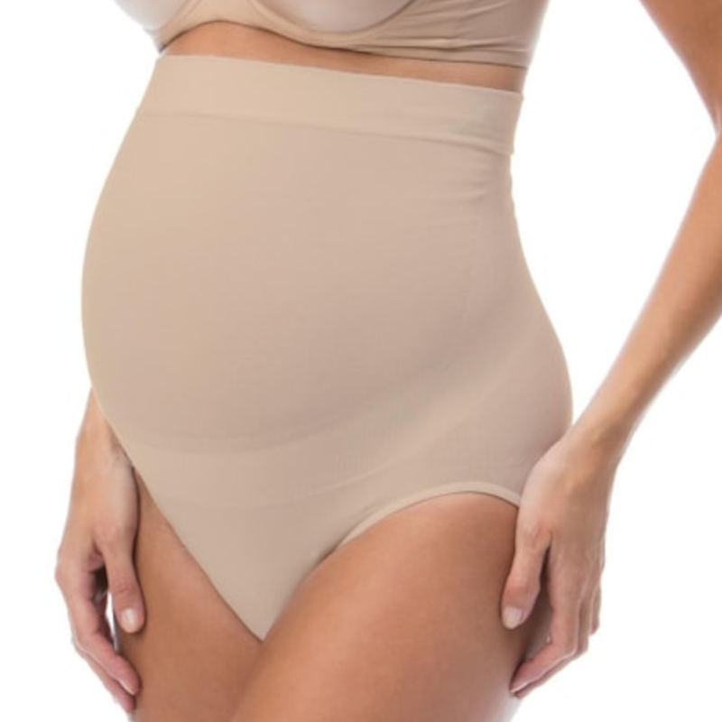Изображение товара Дородовой бандаж-трусики RelaxMaternity с хлопком, размер S, бежевый