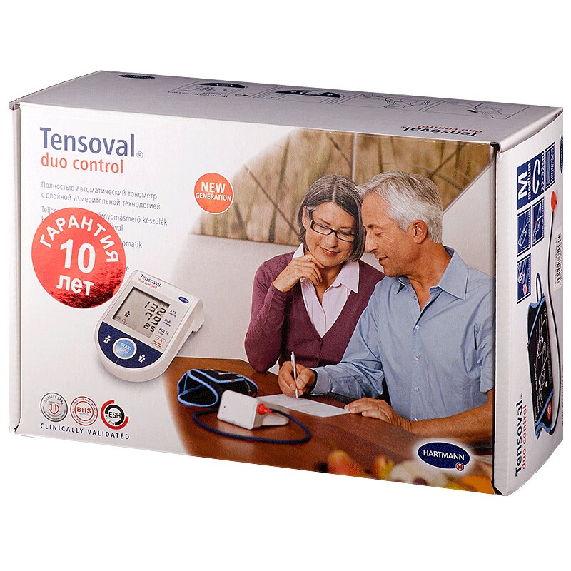 Изображение товара Автоматический тонометр Tensoval Duo Control с манжетой 22-32 см Германия