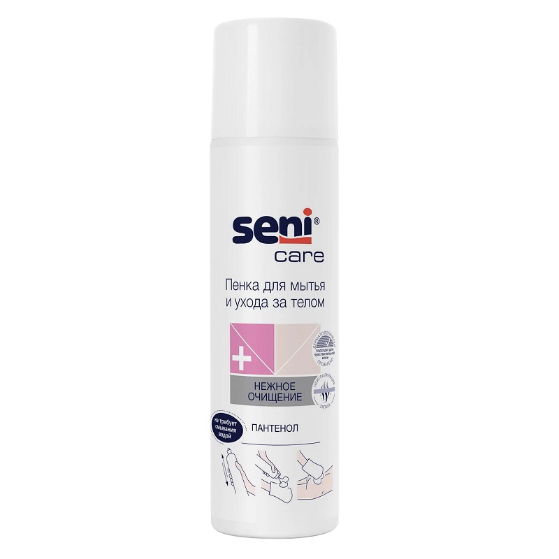 

Seni Care Пенка для мытья и ухода за телом 500 мл