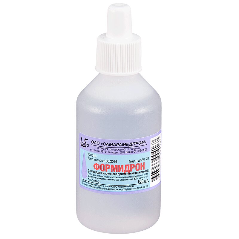 Изображение товара Формидрон 3,7% раствор для наружного применения 100 мл