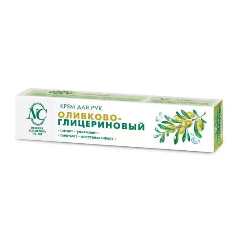 Изображение товара Крем для рук Невская косметика Оливково-глицериновый 50 мл
