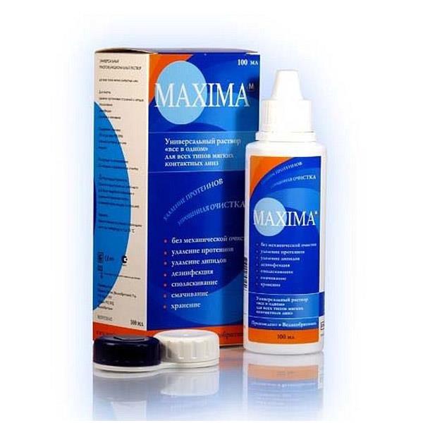 Изображение товара Maxima раствор для контактных линз 100 мл