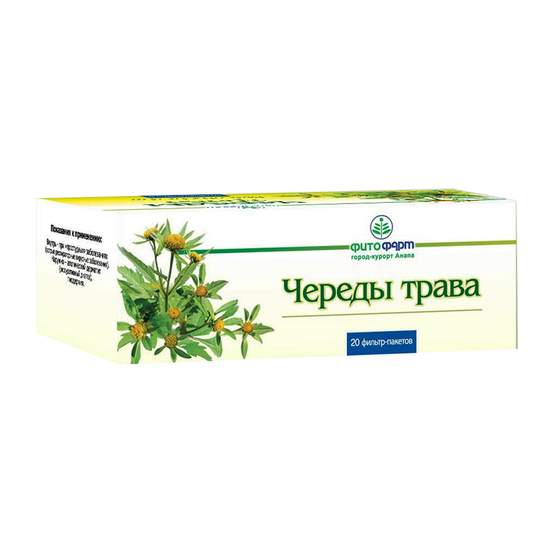 

Череда трава фильтр-пакеты 1,5 г 20 шт
