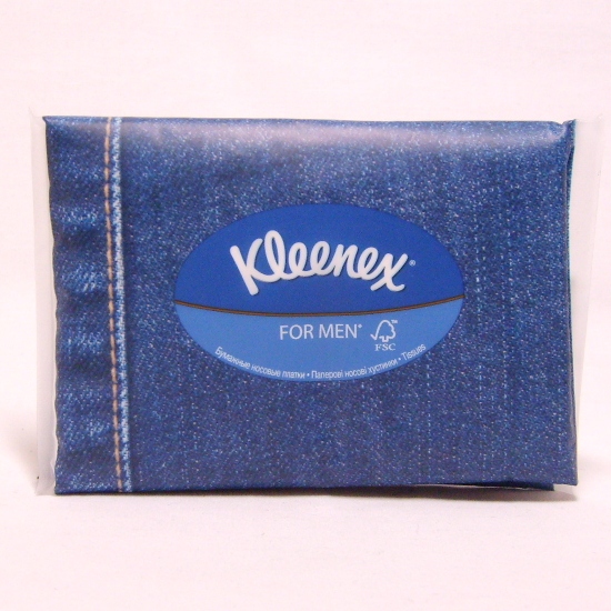 Клинекс Платки бумажные носовые для мужчин Men 10 шт kleenex велти платочки бумажные ароматизированные клубника 10