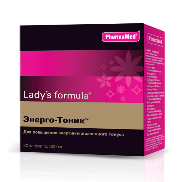 

Lady's Formula Энерго-тоник капсулы 30 шт