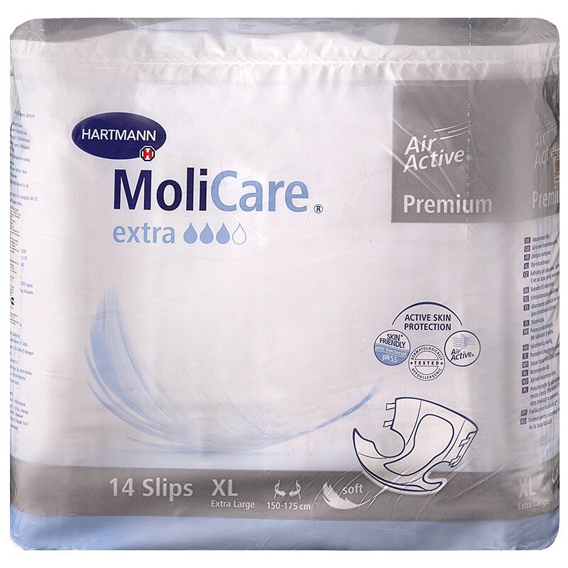 

Подгузники "Molicare Premium soft extra" р-р XL №14