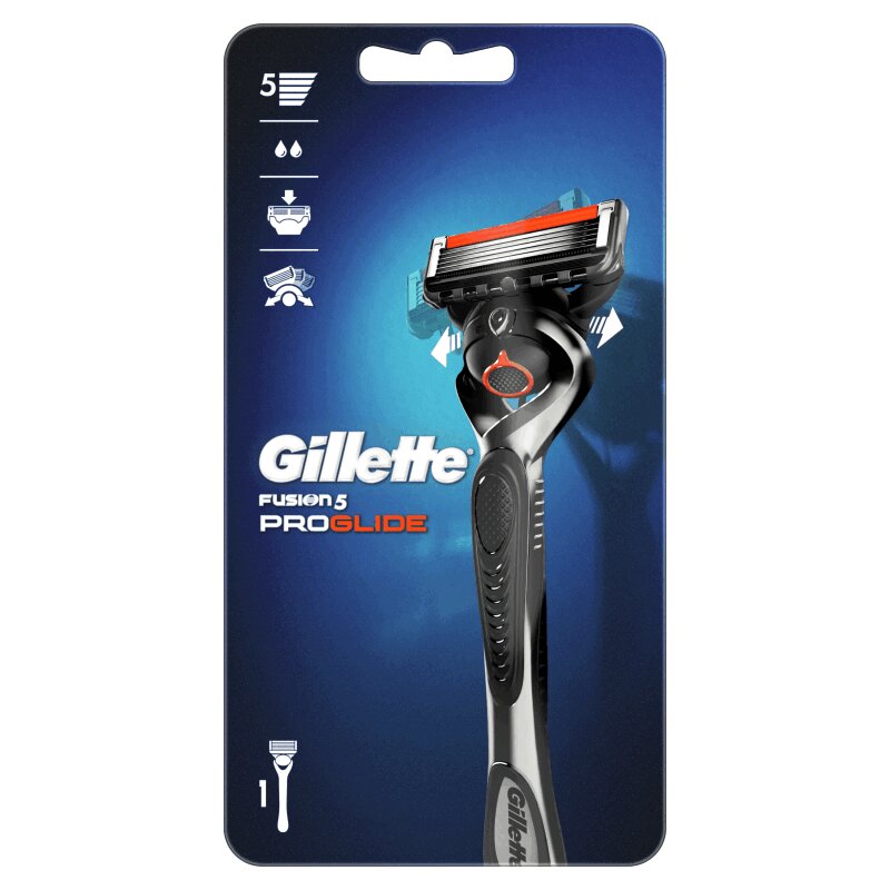 Gillette Фьюжн Проглайд Станок бритвенный с 1 кассетой станок для бритья gillette mach3 со сменной кассетой