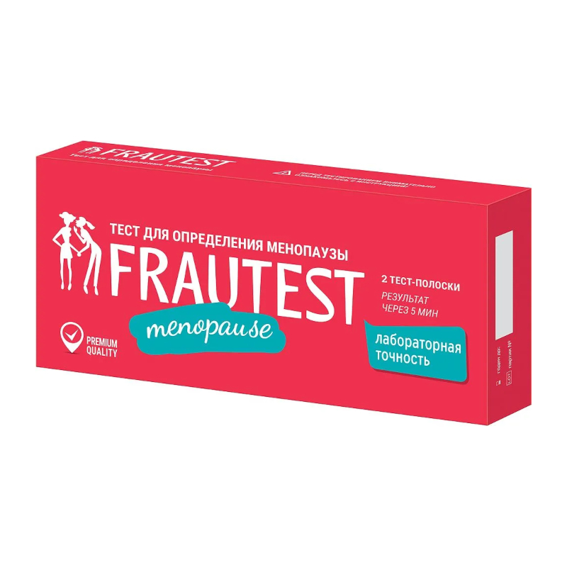 

Frautest Menopause Тест на определение менопаузы тест-полоска 2 шт