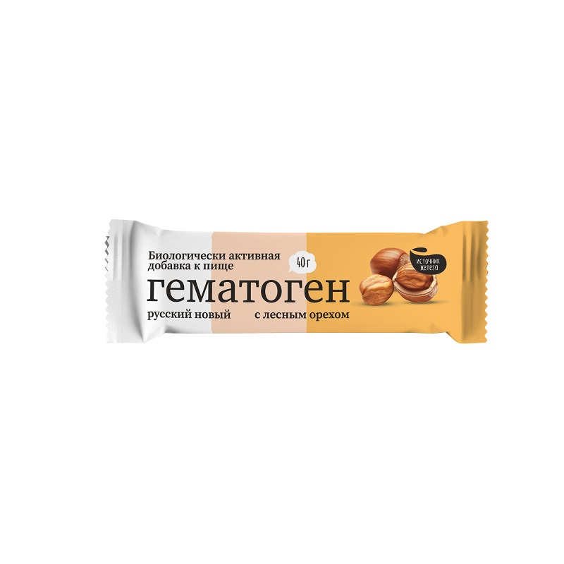 

PL Гематоген с лесным орехом 40 г