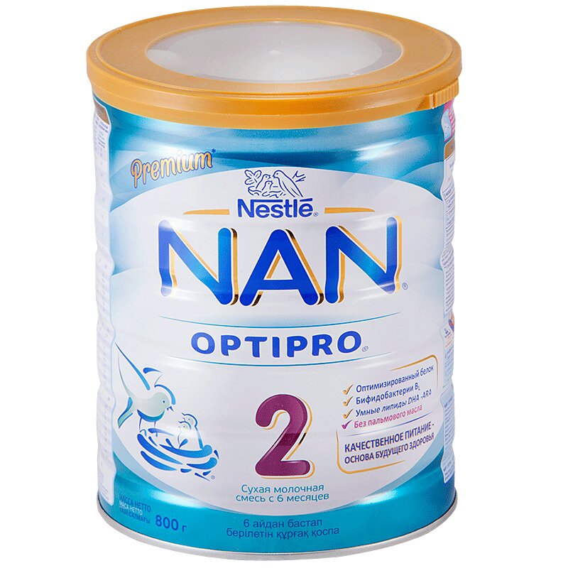 

Детское питание Nan 2 молочная смесь 800 г