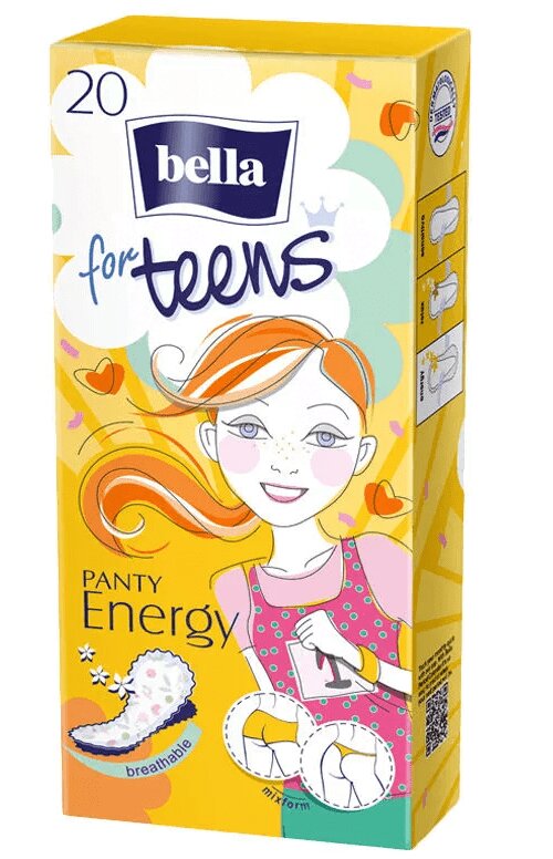 

Прокладки Bella Тинс Энерджи ежедневные 20 шт