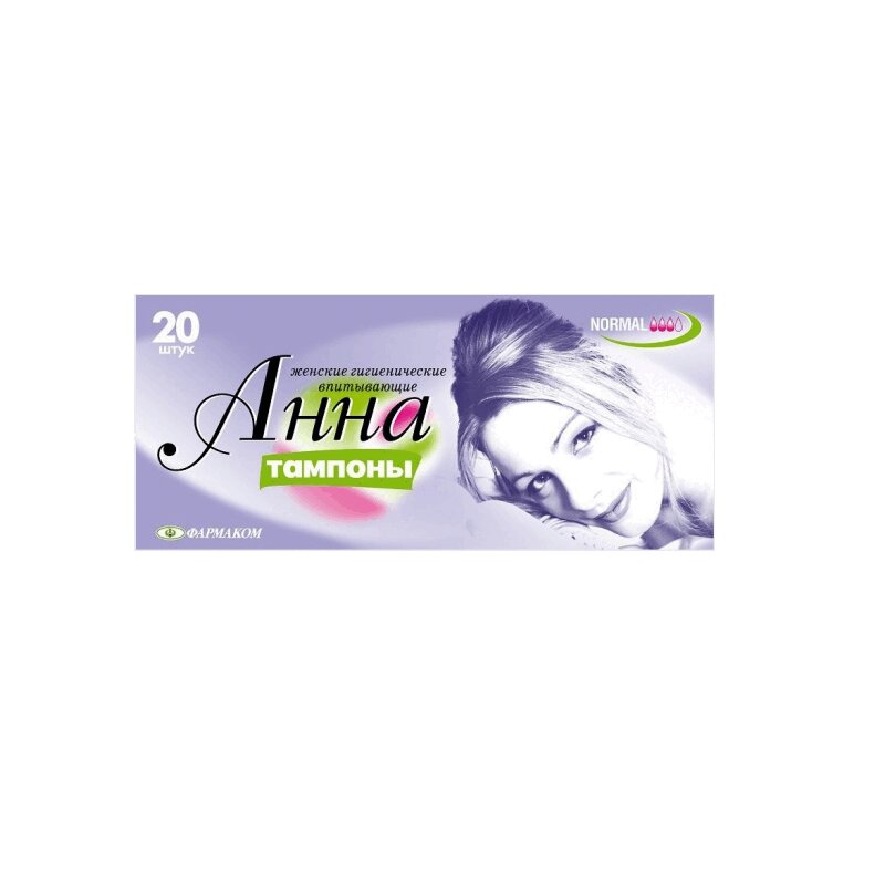 

Тампоны Анна Люкс 20 шт