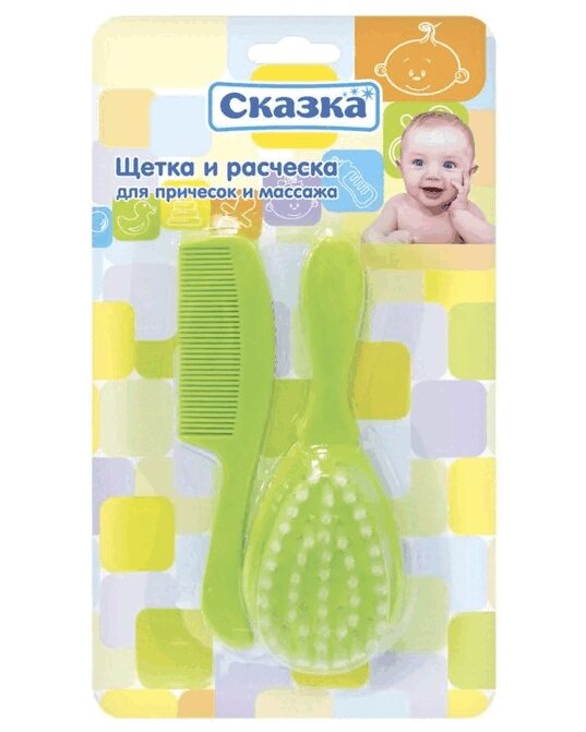 

Сказка Щетка и расческа массажная