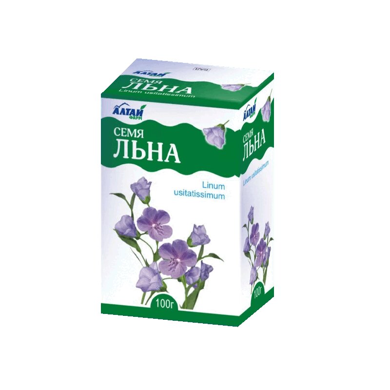 Изображение товара Льна семена 100 г натуральный продукт для здоровья и пищеварения