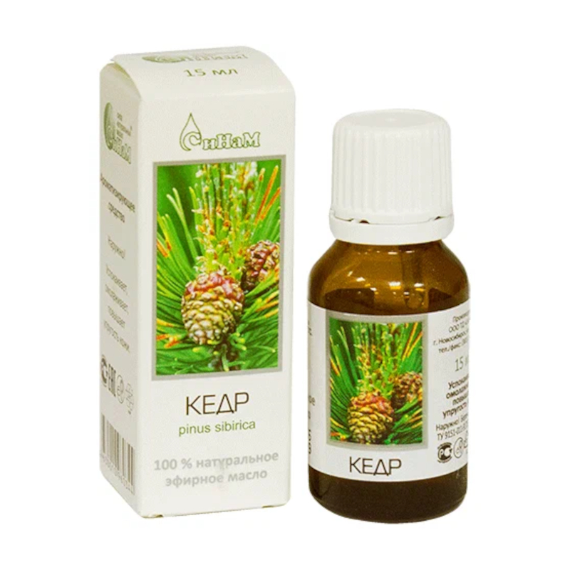 Изображение товара СиНаМ Масло эфирное Кедр 15 мл