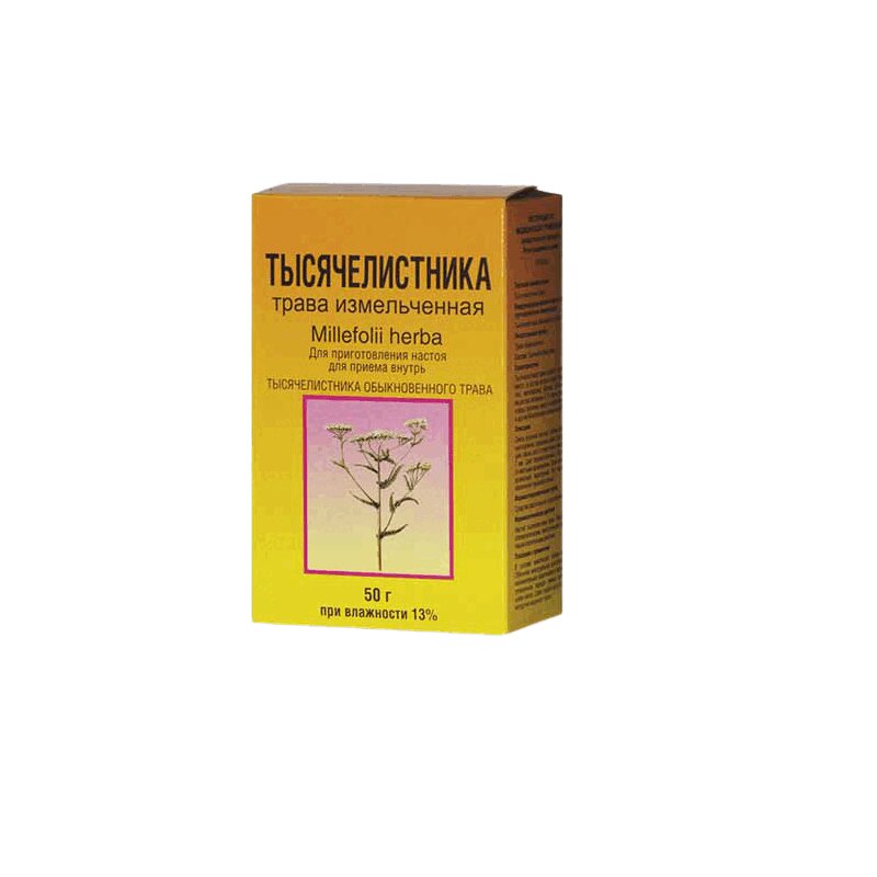 

Тысячелистника трава 50 г