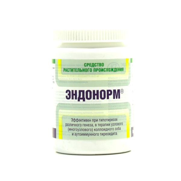 Изображение товара Эндонорм капсулы 60 шт для поддержки гормонального баланса щитовидной железы и здоровья женщин