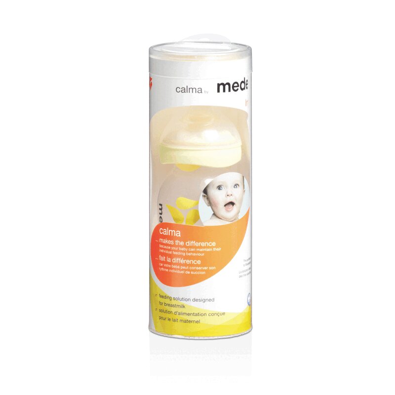 Изображение товара Бутылочка с силиконовой соской Medela Calma 150 мл для грудного кормления
