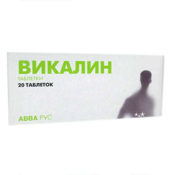 

Викалин таблетки 20 шт