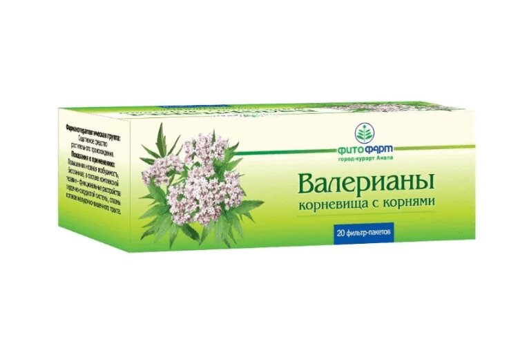 Изображение товара Валерианы корневища с корнями ф/фильтр-пакет 1,5 г 20 шт