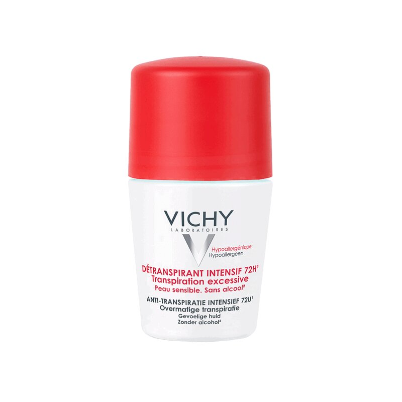 Vichy Дезодорант-Шарик антистресс 72ч. защиты 50 мл дезодорант vichy 48 часов регулирующий избыточное потоотделение 50 мл