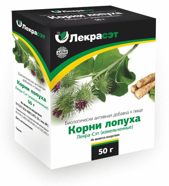 

Лопух корни 50 г