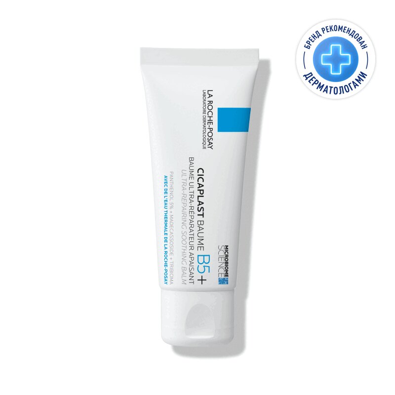 

La Roche-Posay Cicaplast Baume B5+ Бальзам восстанавливающий для лица и тела с витамином В5+ 40 мл