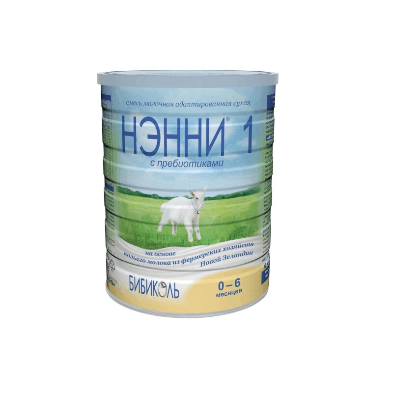 Нэнни 1 смесь сух.мол. на козьем молоке с пребиотиками с рождения 400 г смесь для приготовления мороженого snaq fabriq клубничное 120 г