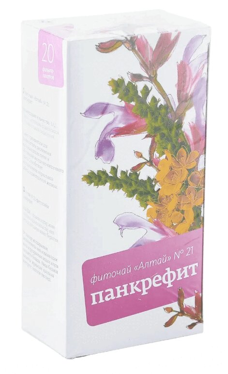 Изображение товара Фиточай Алтай № 21 Панкрефит фильтр-пакеты 20 шт