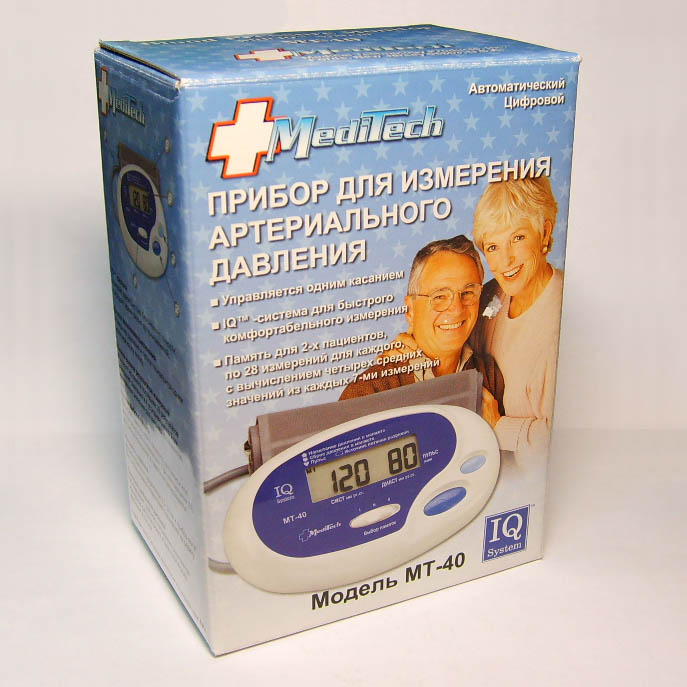 

Тонометр Meditech МТ-40 автомат с адаптером