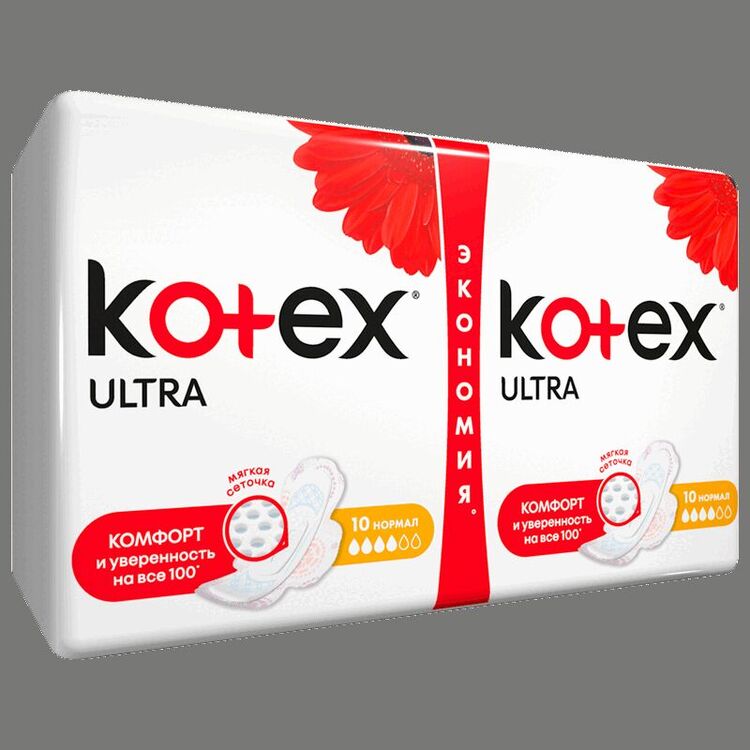 Kotex Прокладки Ультра Сетч Нормал 20 шт kotex natural прокладки гигиенические супер 14