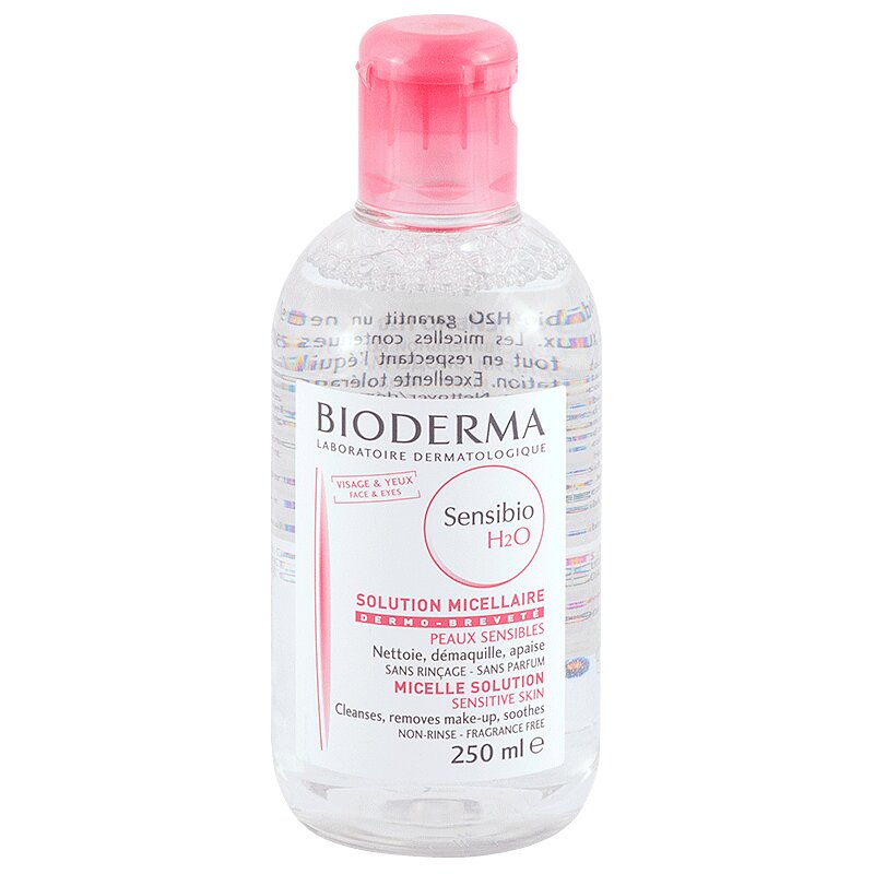 Bioderma Сенсибио Н2О вода мицеллярная очищающая фл.250 мл очищающая мицеллярная вода для жирной и комбинированной кожи