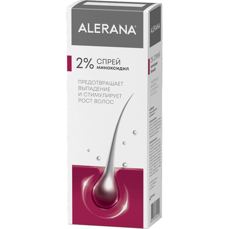 

Alerana 2% спрей для наружного применения 60 мл