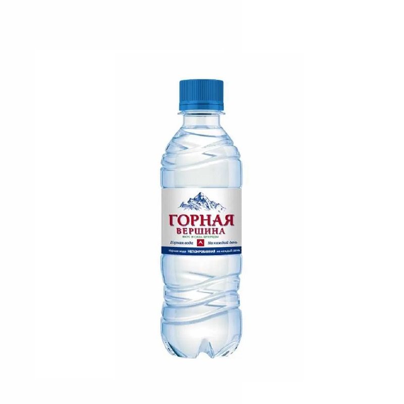 

Горная Вершина Вода минеральная негазир.0,5л пластик