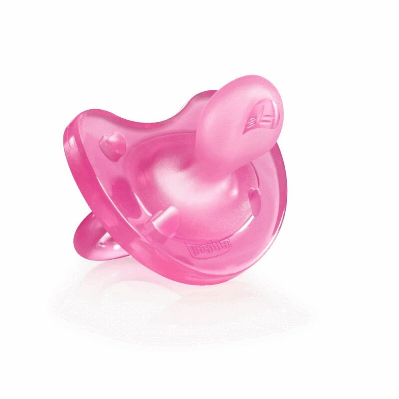 

Chicco PhysioForma Soft Пустышка силиконовая 4+ Розовый