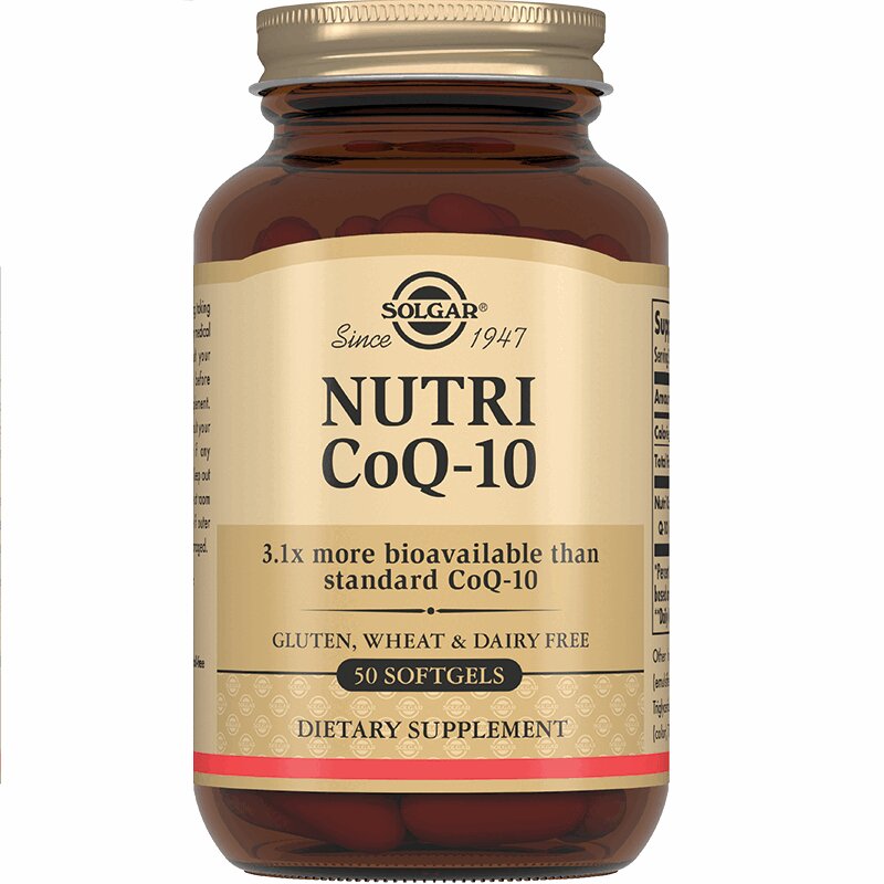Solgar Нутрикоэнзим Q-10 капсулы 50 шт solgar коэнзим q 10 60 мг